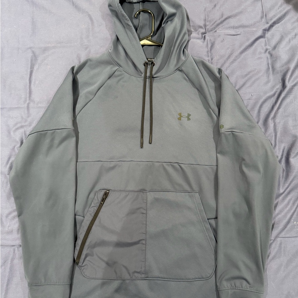 Under Armour Men's Gray Performance Hoodie Jacket
